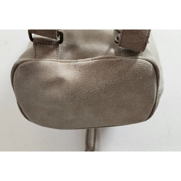 Women\'s UGG AUSTRALIA beige Suede Shearling Mini Backpack main image 8